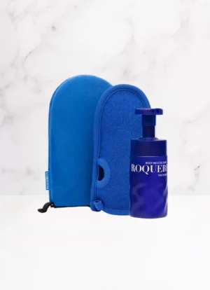 ROQUEBRUN Self-Tan Set: Body Mousse Dark & Gloves
